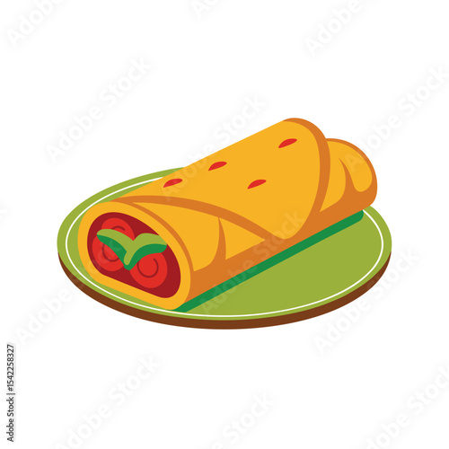 Delicious Vegetarian Burrito A Flavorful and Healthy Meal