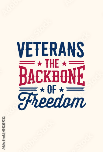 Military Appreciation Quote Vector Design – Veterans Day Typography for T-Shirts & Prints