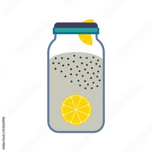 Refreshing Homemade Lemonade in a Glass Jar A Simple Summer Drink Recipe