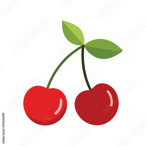 Sweet Cherries Juicy, Red, and Delicious Summer Fruit