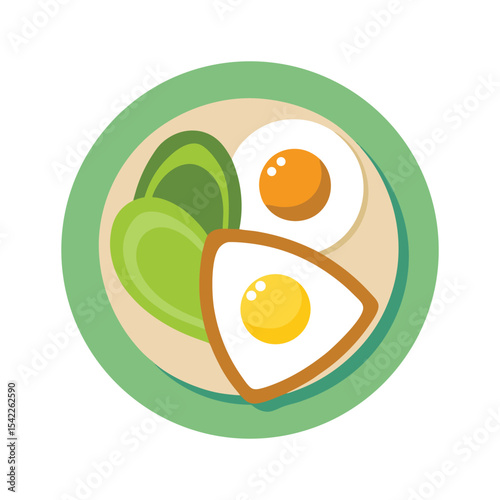 Delicious and Healthy Breakfast Avocado Toast with Eggs