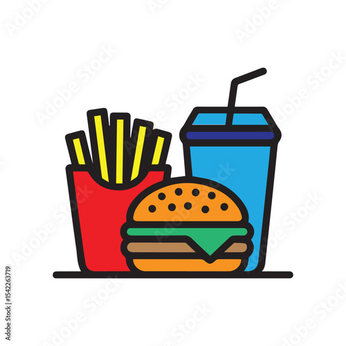 fast food icons
