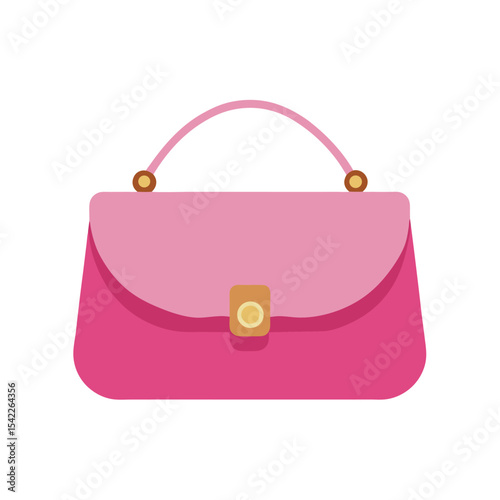 Stylish Pink Handbag Elegant Design, Perfect Accessory
