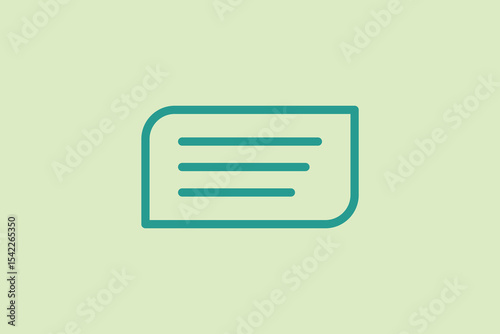Comment icon. icon related to UI elements. suitable for web site, app, user interfaces,element, printable etc. line icon style. simple vector design editable
