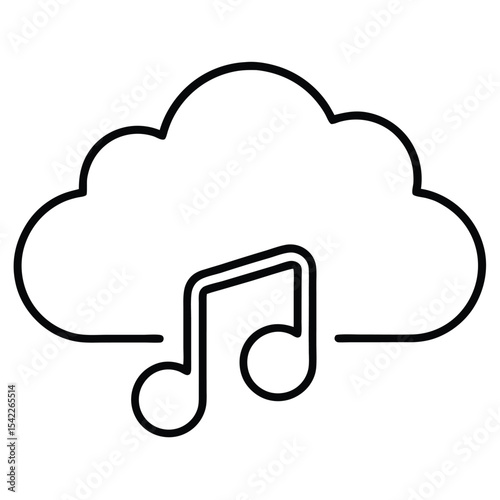 cloud computing concept illustration