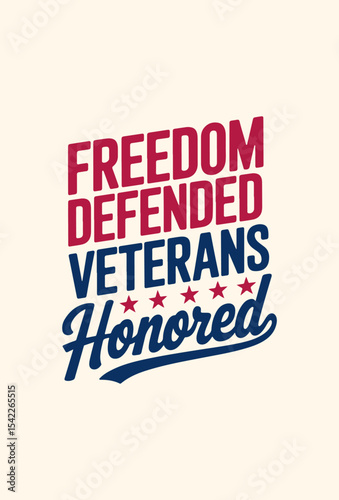 Military Appreciation Quote Vector Design – Veterans Day Typography for T-Shirts & Prints