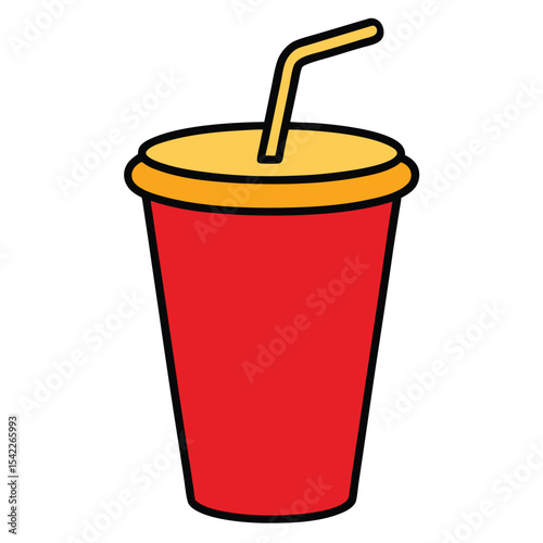 vector illustration of a soda can