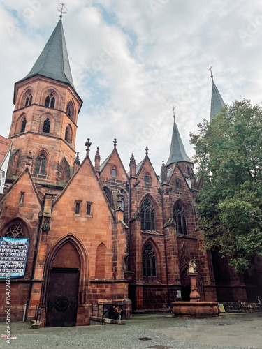 Historic Church in Kaiserslautern Germany