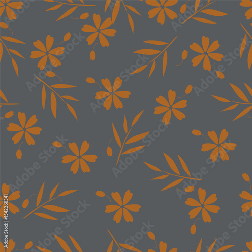 Flowers bouquet, blossom and foliage of buds and flora, botany biodiversity. Wildflowers in florist composition, greeting card or gift, springtime or summer flourishing season
