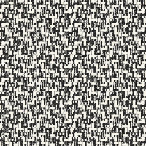 Monochrome Grain Mottled Broken Graphic Pattern
