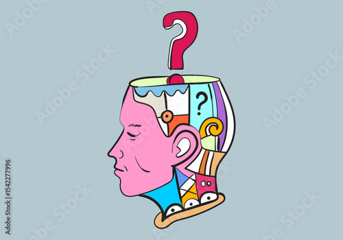 human experience of questioning, problem-solving, and continuous learning.