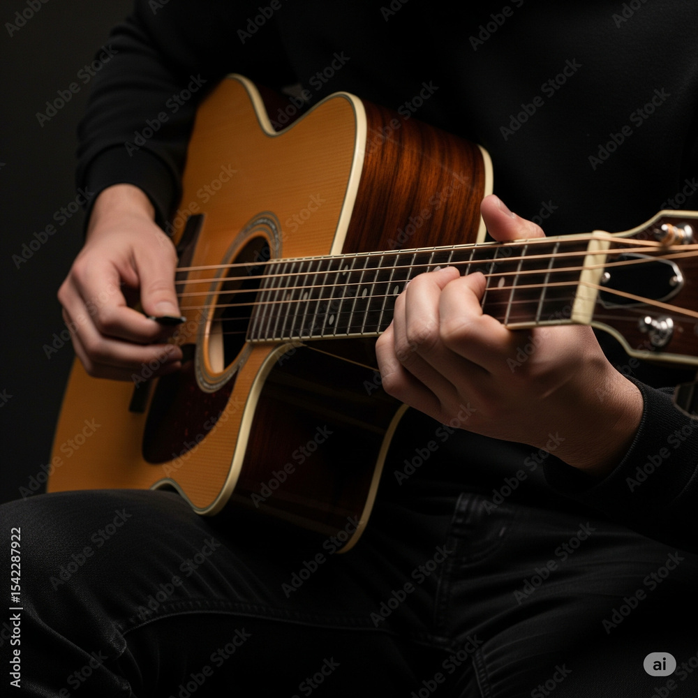 Obraz premium playing the instrument