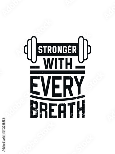Fitness Motivational Typography Vector Set – Gym Quote Designs for T-Shirts and Posters