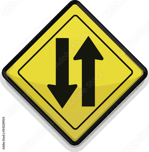 Two-Way Traffic Ahead Important Road Sign Information and Safety Guidelines
