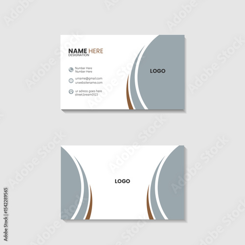creative and corporate business card template
