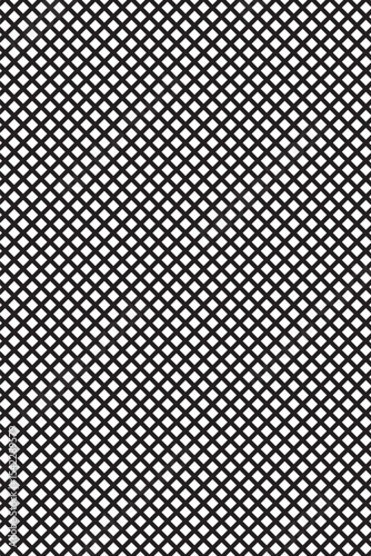 Simple Geometric Background, Diagonal Crosshatch Pattern, Black White