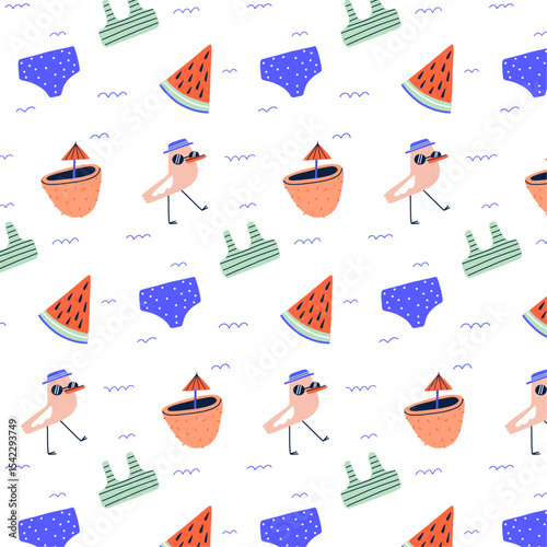 set of vector icons of different foods