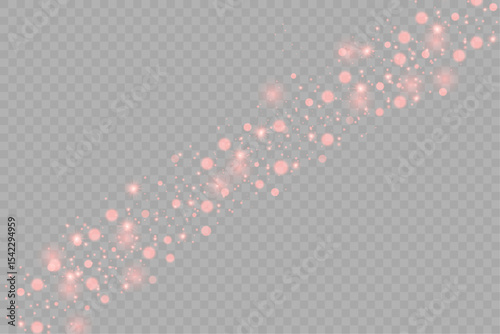 Abstract background with stars. Sparkling magic dust particles.	