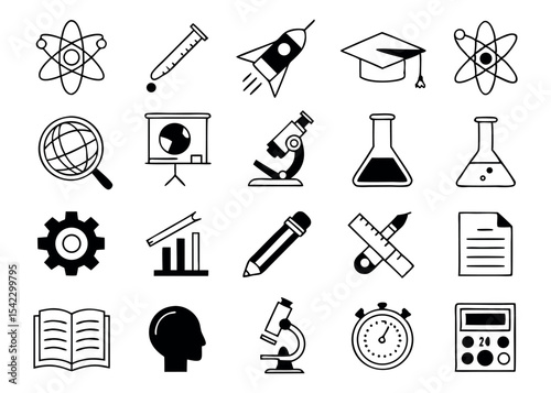 30-science-line-icons---educational-and-laboratory.eps