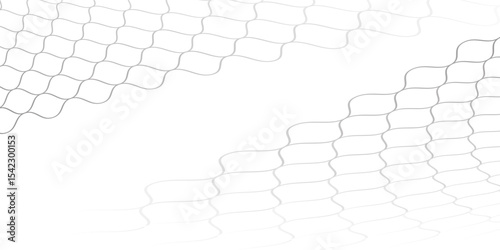 Mesh texture for fishing nets. Seamless pattern for sportswear or soccer goal, volleyball net, basketball hoop, hockey, athletics. Abstract net background for sports. eps10