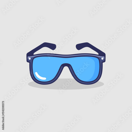 Protective safety goggles  personal protective equipment for work and industry