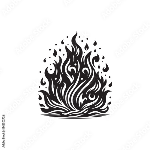 Fire Flame Vector (3).eps