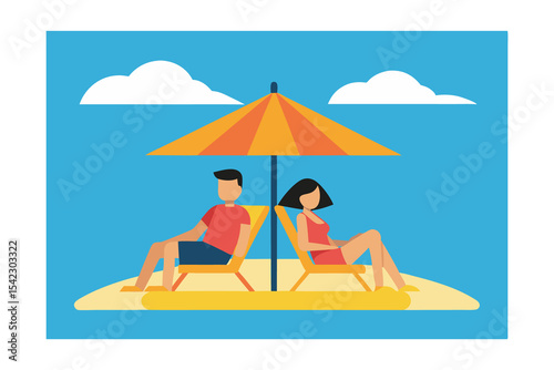 girl on the beach
