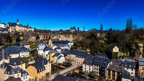 Luxembourg City Skyline