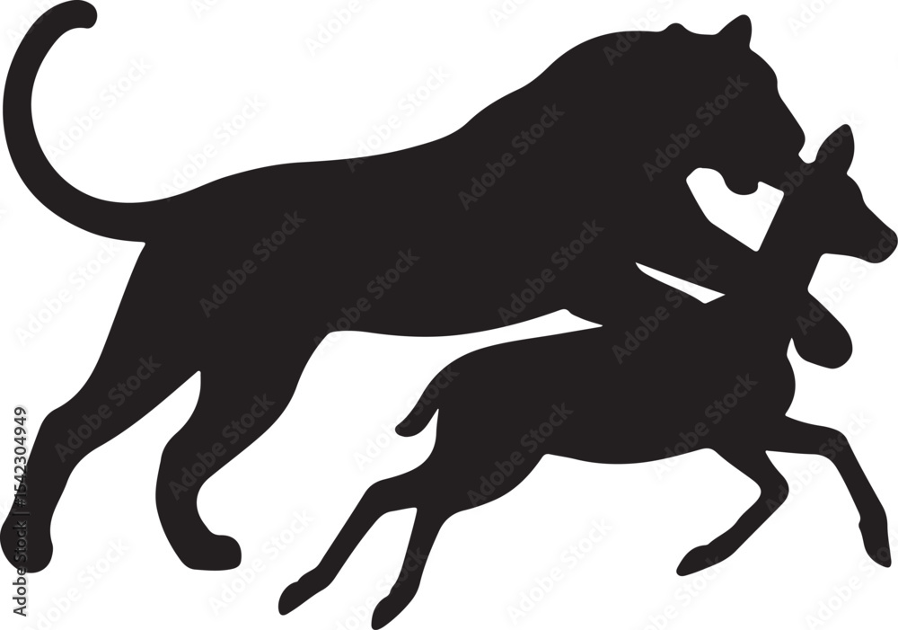 Fototapeta premium Royal bengal tiger vector art