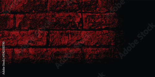 Grunge-style background featuring a heavily textured, dark red wall, perfect for edgy and impactful graphic design.
