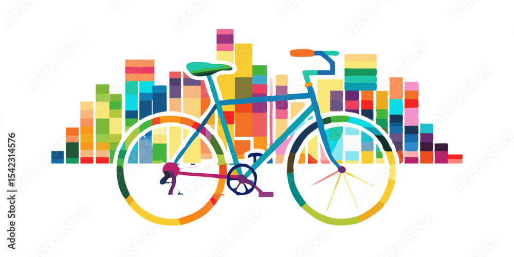 Fototapeta premium bicycle vector