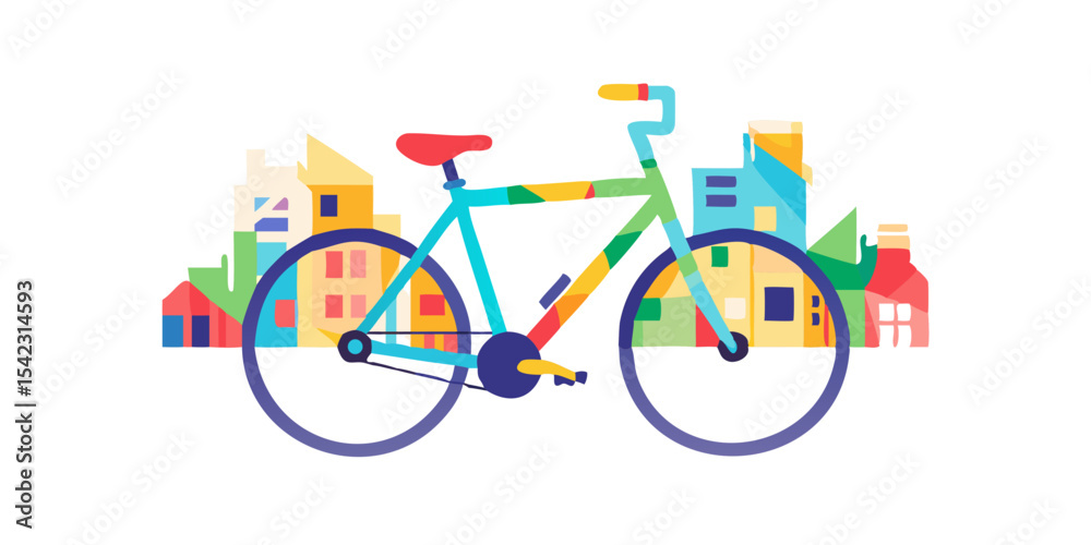 Fototapeta premium bicycle vector
