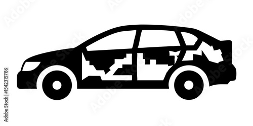colorful car vector