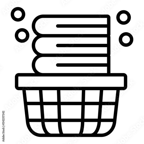 Laundry Basket Icon