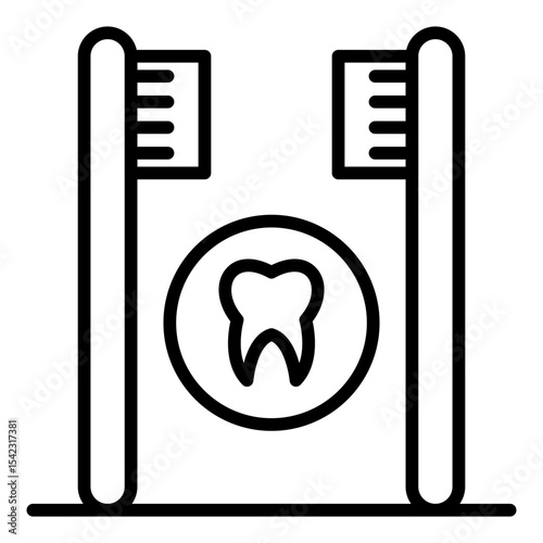 Toothbrush Icon