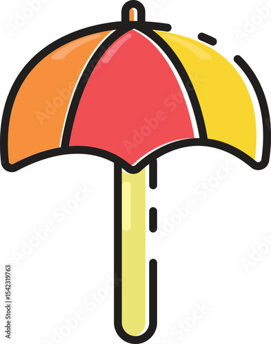 Summer season icon set sun beach vacation and more
