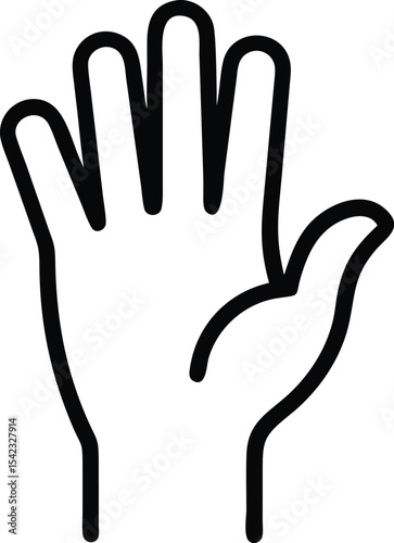 vector hand icon