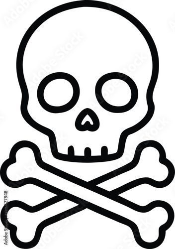 skull and crossbones icon