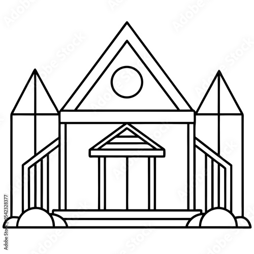 drawing of house