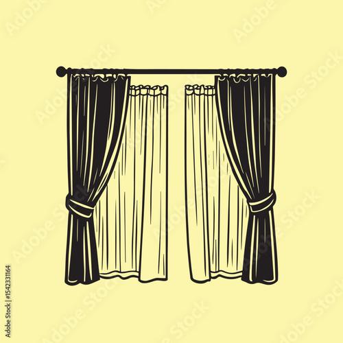 Various Drape Curtains Designs