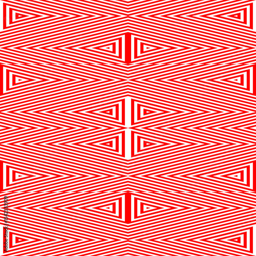 Zigzag lines, triangles background. Seamless pattern. Jagged stripes motif. Wavy linear ornament. Chevrons image. Striped backdrop. Geometric digital paper. Ethnic textile print. Tribal web design.