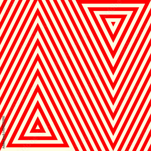Zigzag lines, triangles background. Seamless pattern. Jagged stripes motif. Wavy linear ornament. Chevrons image. Striped backdrop. Geometric digital paper. Ethnic textile print. Tribal web design.