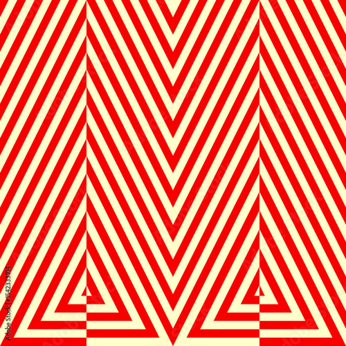 Zigzag lines, triangles background. Seamless pattern. Jagged stripes motif. Wavy linear ornament. Chevrons image. Striped backdrop. Geometric digital paper. Ethnic textile print. Tribal web design.