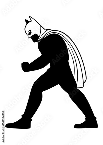 running man vector
