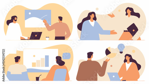 Innovative Business Concepts Illustrated Collection