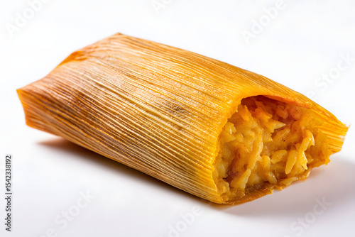 Belizean Dukunu Corn Tamale with Coconut photo