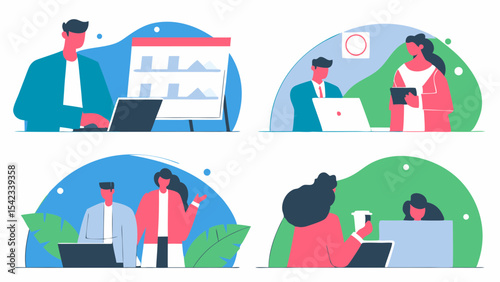 Digital Marketing Illustration Collection for Effective Strategies