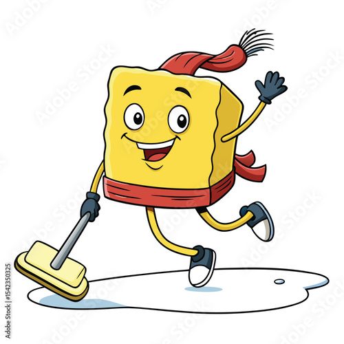 Zesty Lemon Cartoon Character