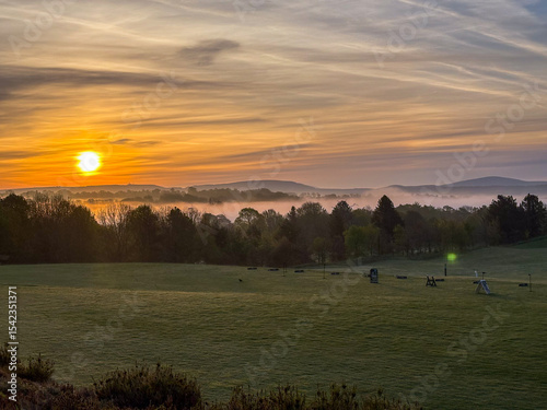 Morning round of golf in Ireland