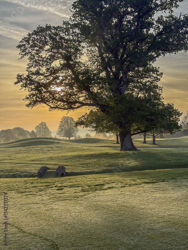 Morning round of golf in Ireland